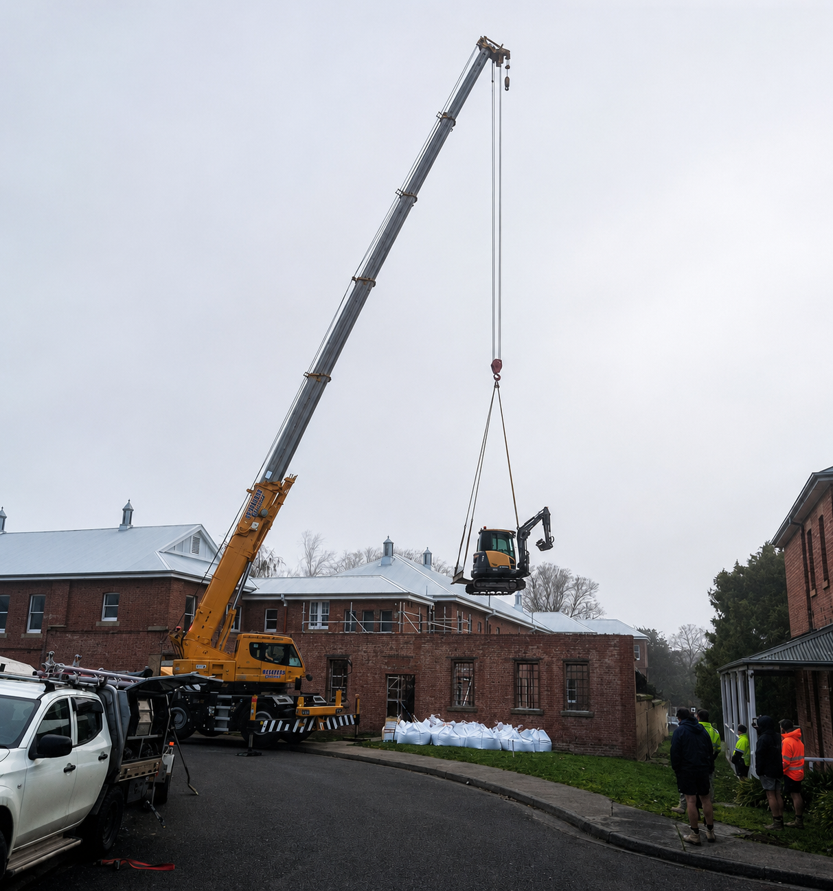 Construction at Willow Court