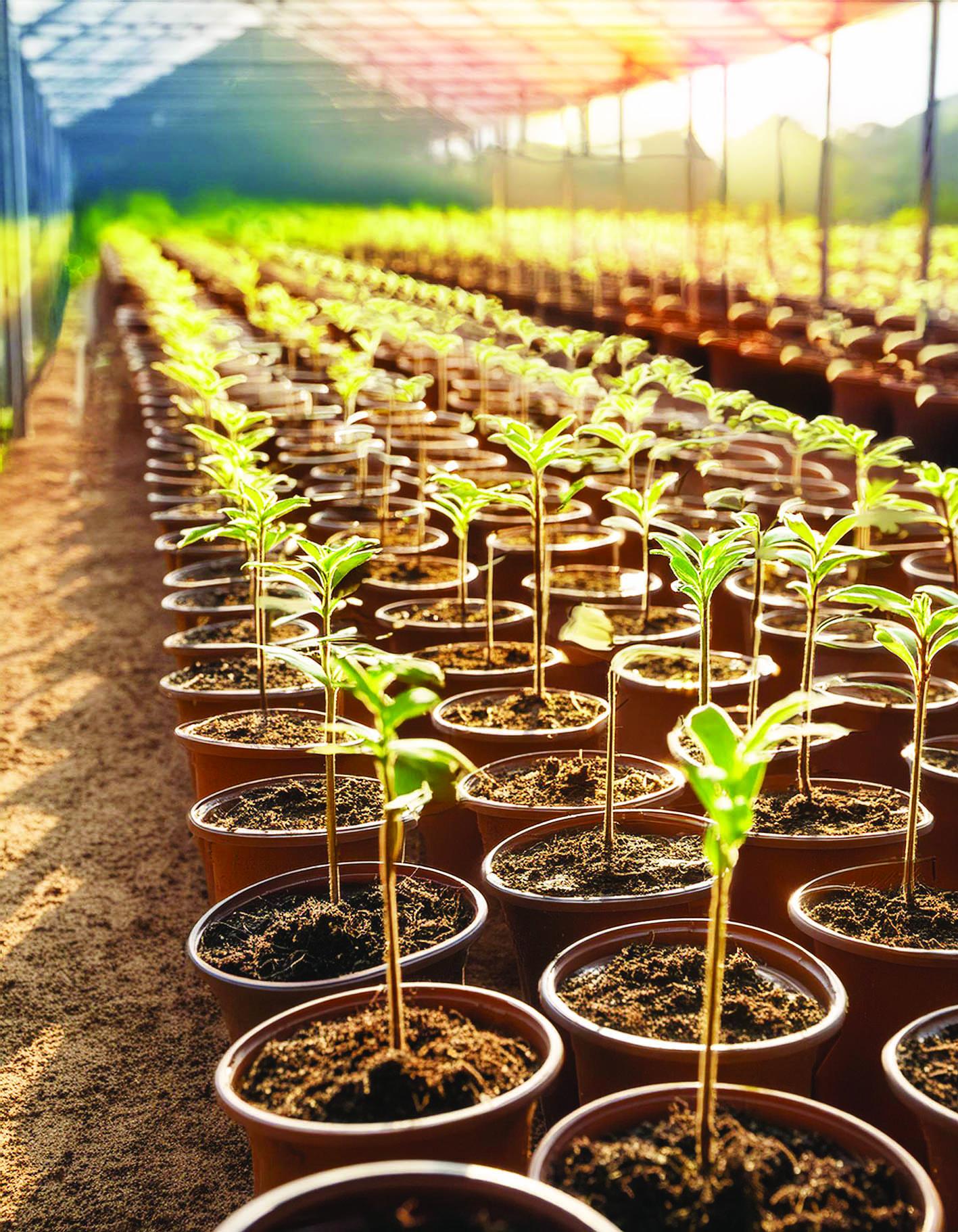Pot plants