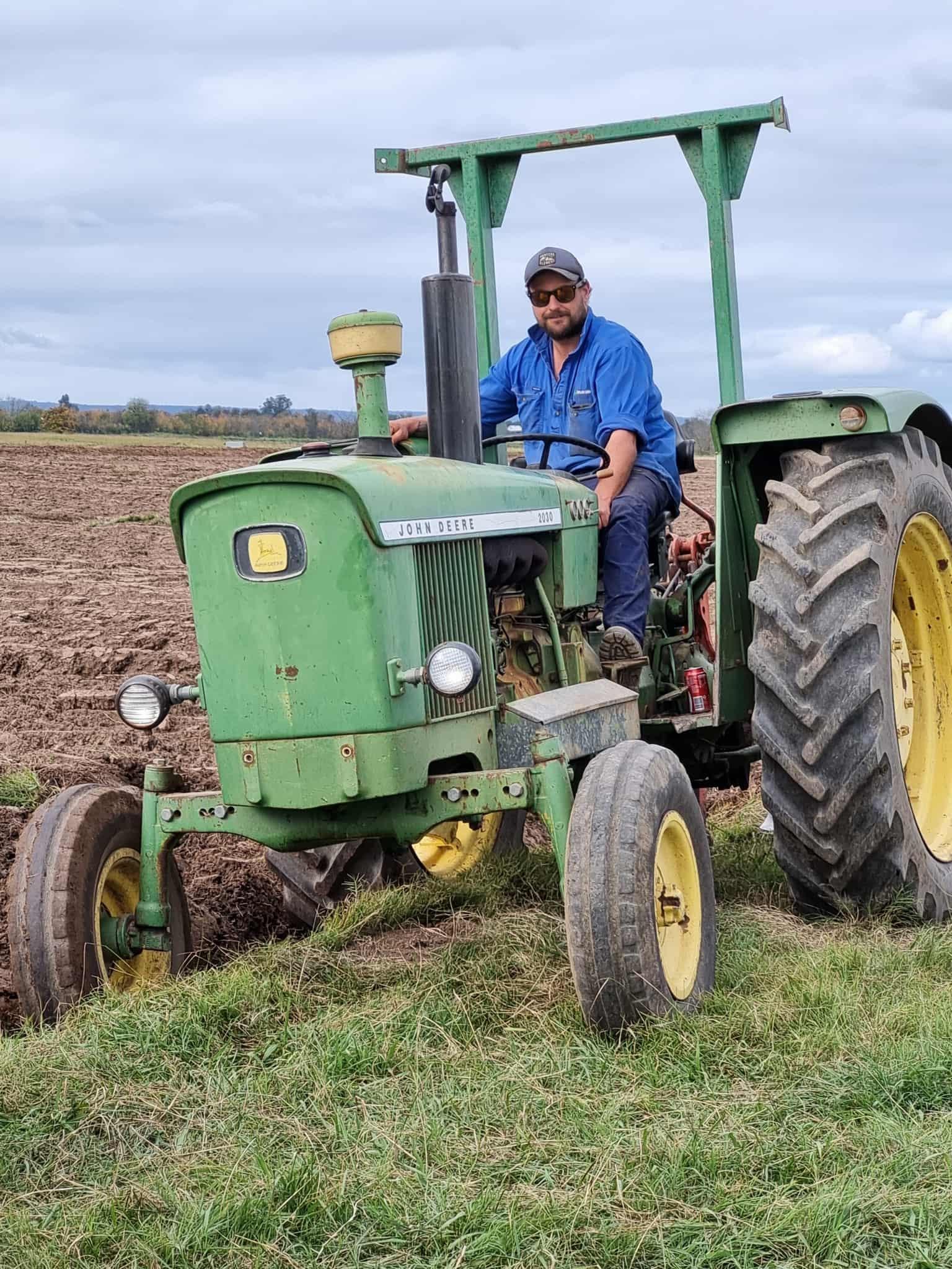 Doc Perry taking part in the 2025 National Ploughing Championships