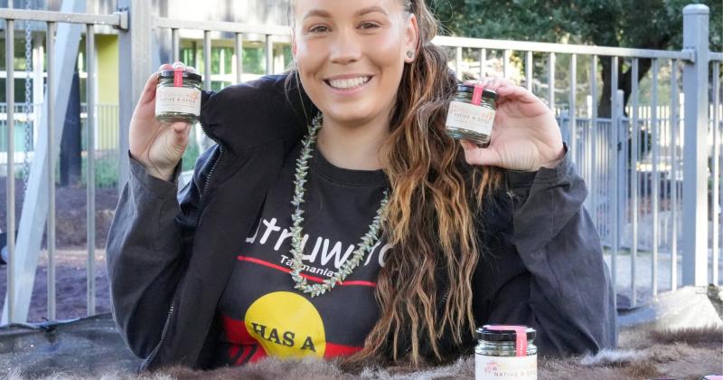 Kitana Mansell with the nine-spice mix