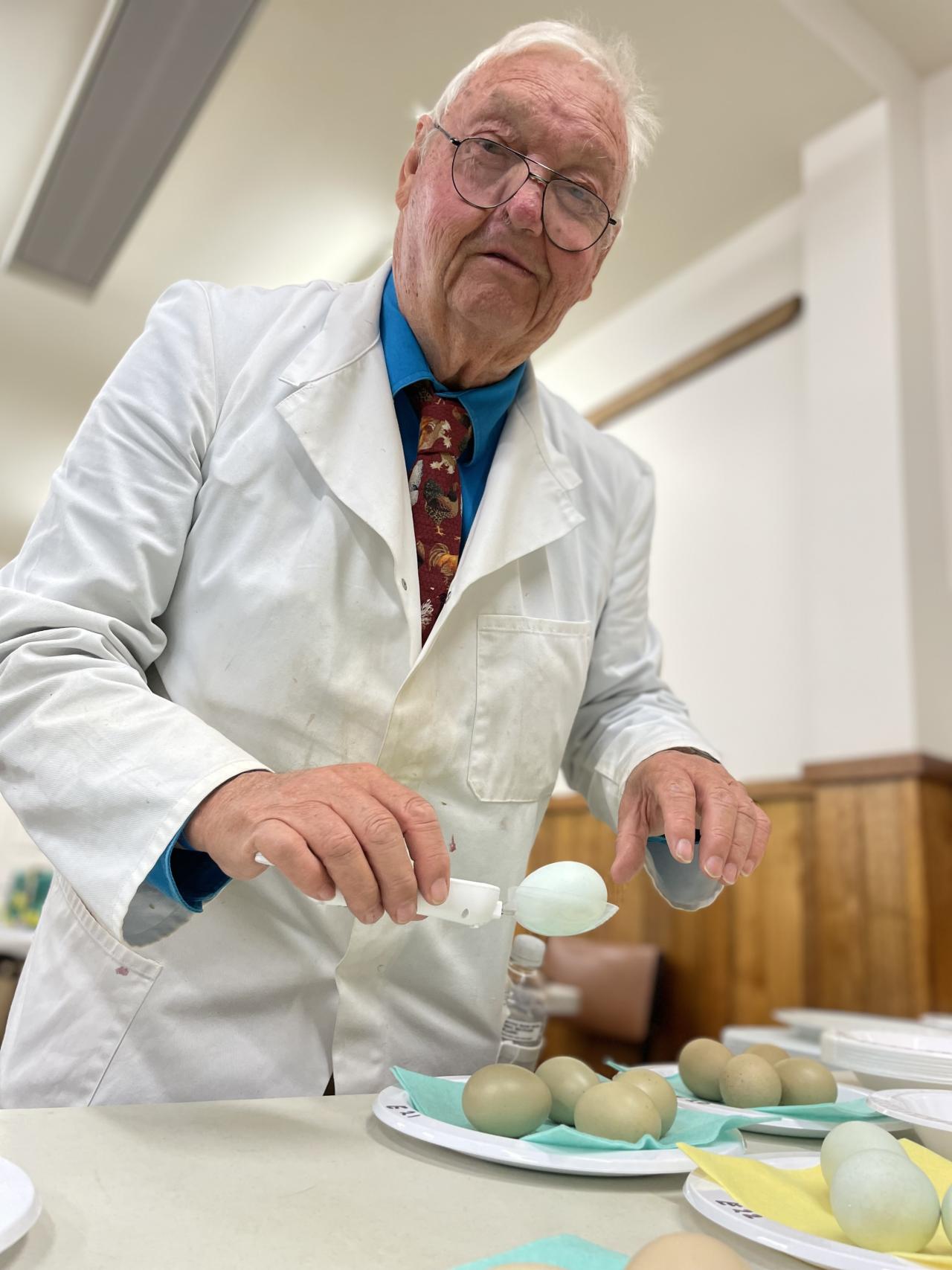 Judging the eggs