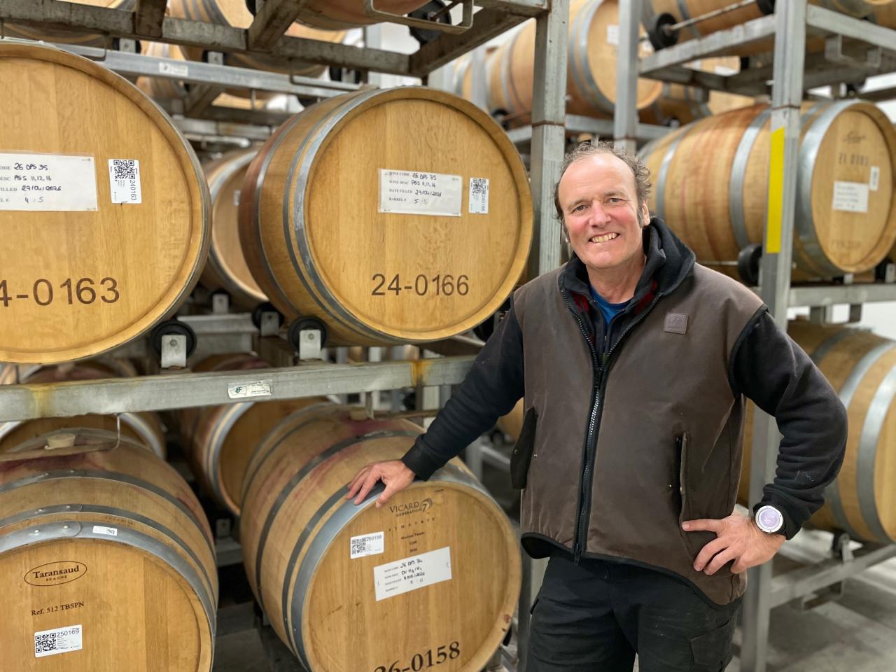 Peter Caldwell at Dalrymple Vineyards
