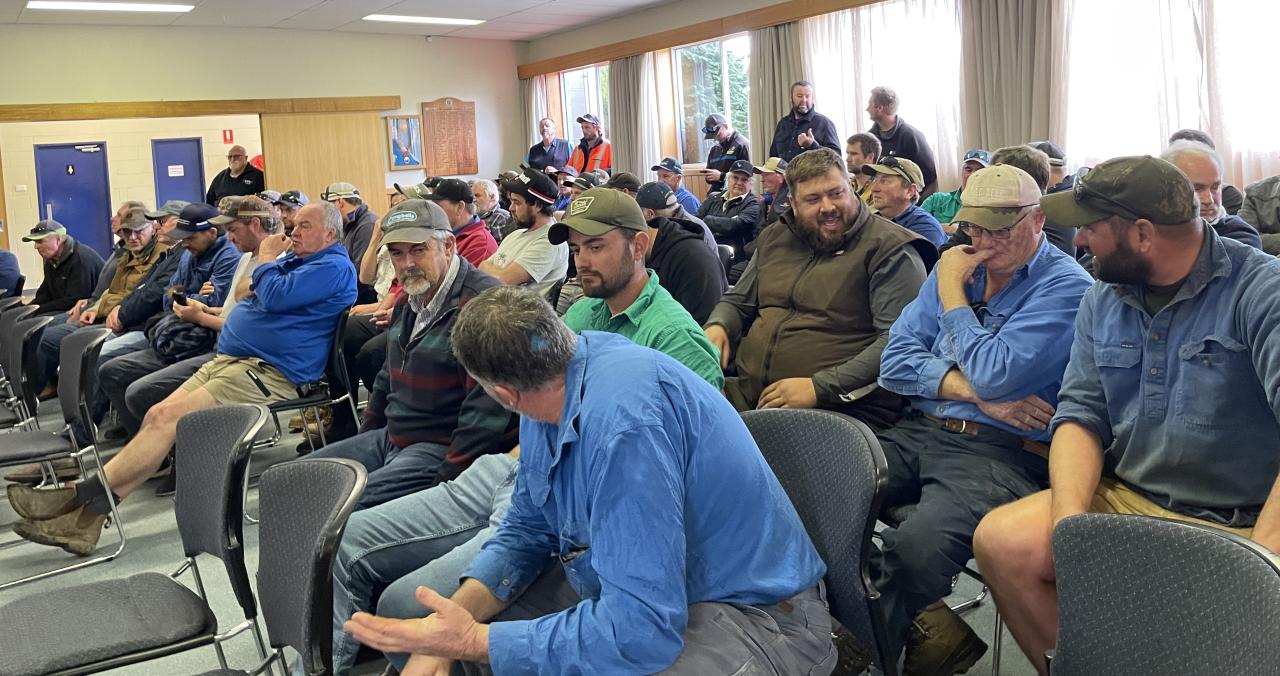 Potato growers at Deloraine
