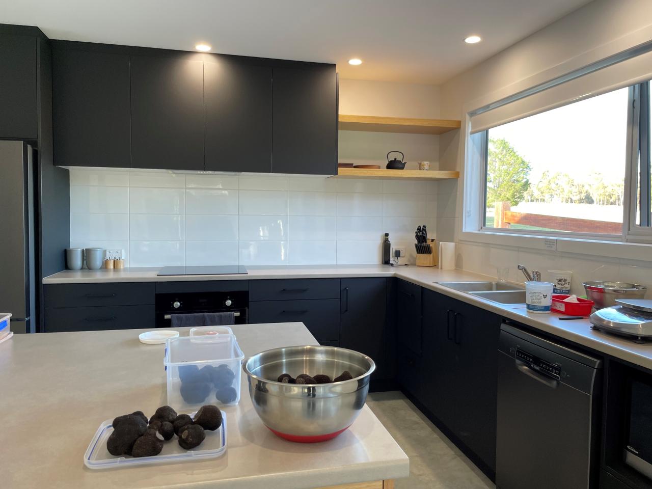 The new truffle tasting room