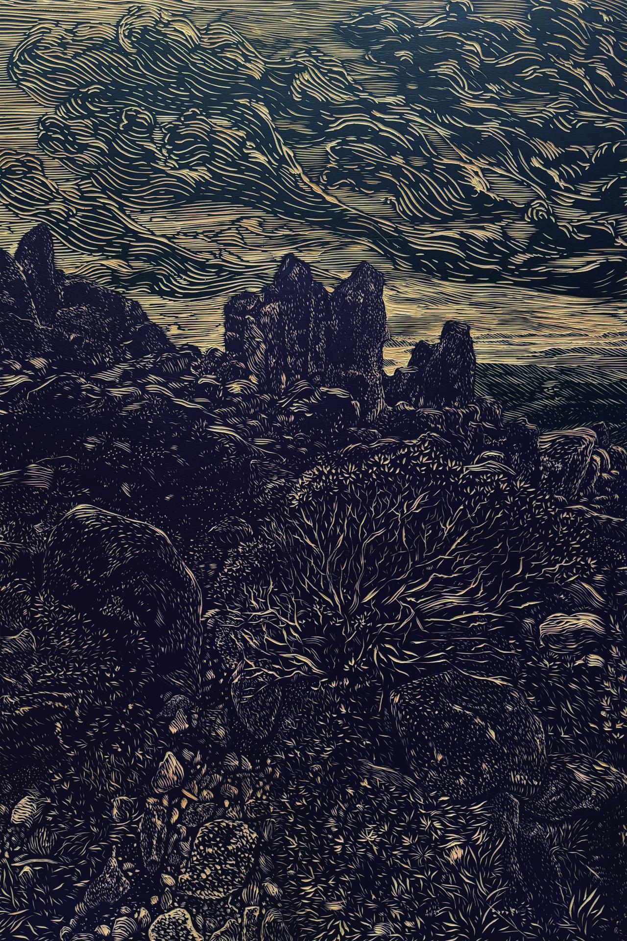 Graham Wilson’s “Kunanyi Tors”