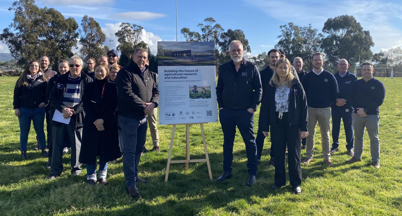 Launching the new Grow Facility at UTAS Newnham Campus