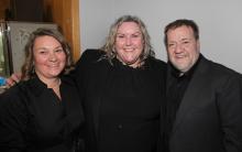 Jayne Clark, Laura Richardson and David Dunn