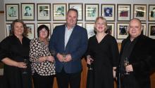 Jayne Clark, Ruth Colman, Richard Colman, Julie Iles and Heath Jones