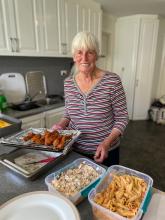 Shearers' cook Mandy Jones