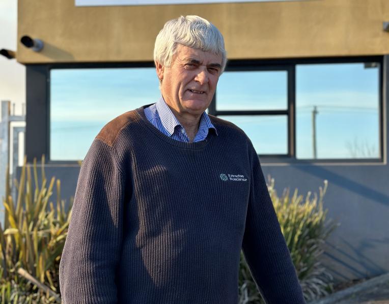 Extractas Bioscience field operations manager Noel Beven