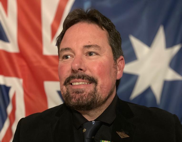 King Island Mayor Marcus Blackie