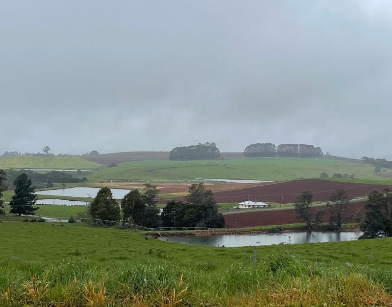 Full dams and stormy weather at Preston