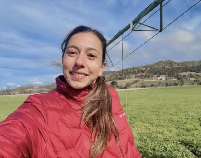 TIA soil scientist Dr Ana Avila