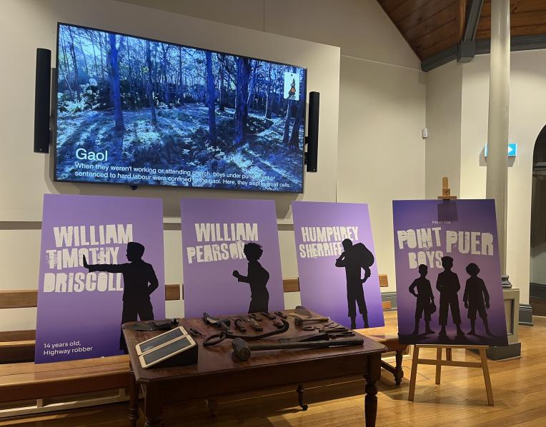 Point Puer exhibition