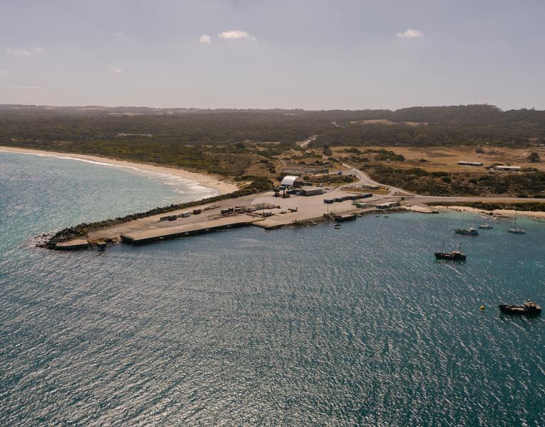 Grassy Port on King Island