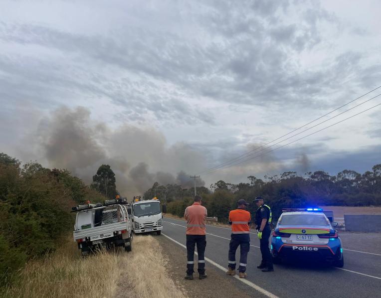 Longford bushfire