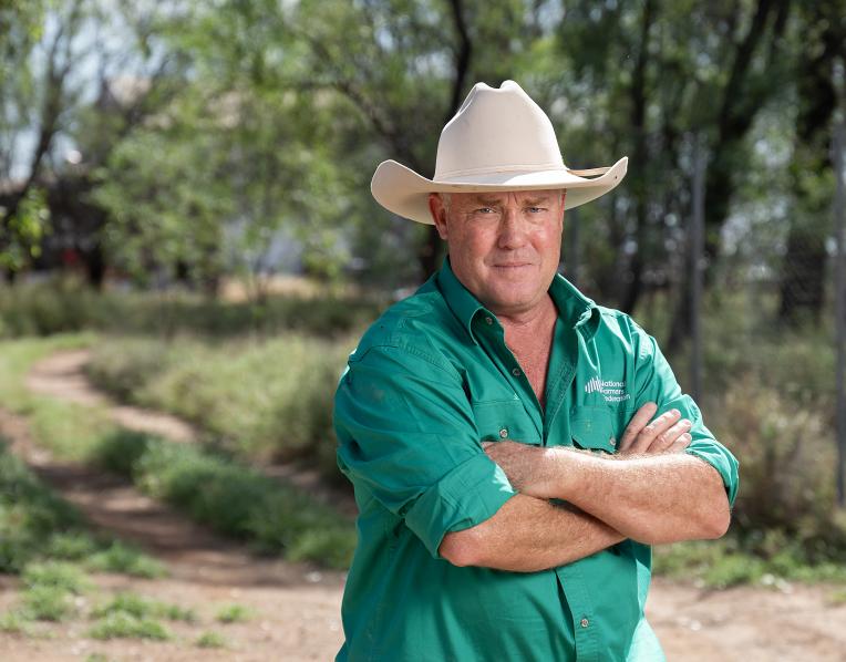 NFF president Hamish McIntyre