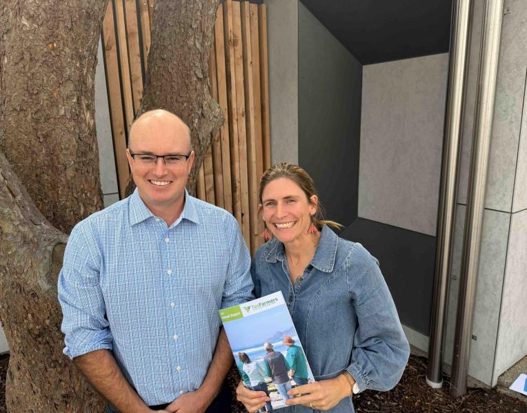 Nathan Cox and Felicity Richards