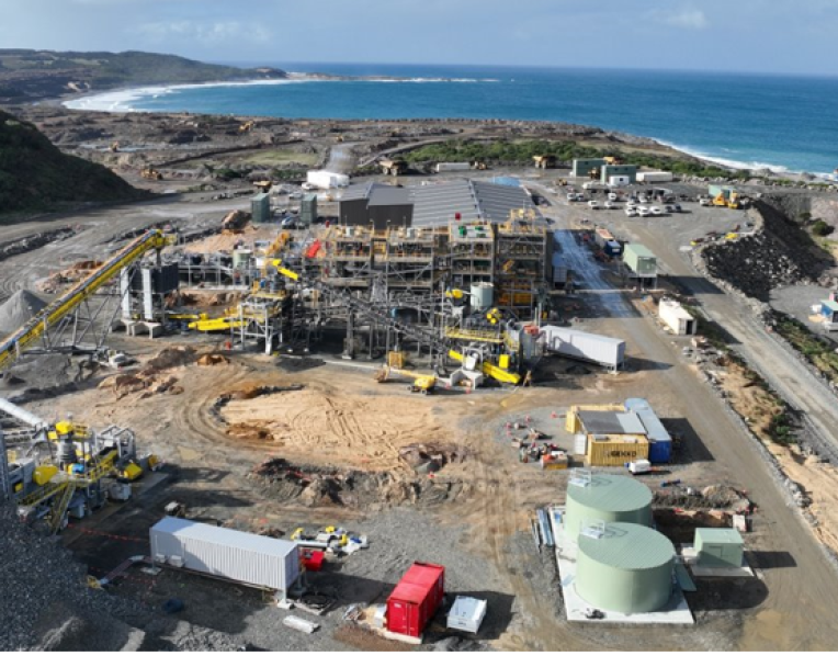 G6M Dolphin Tungsten Mine processing plant