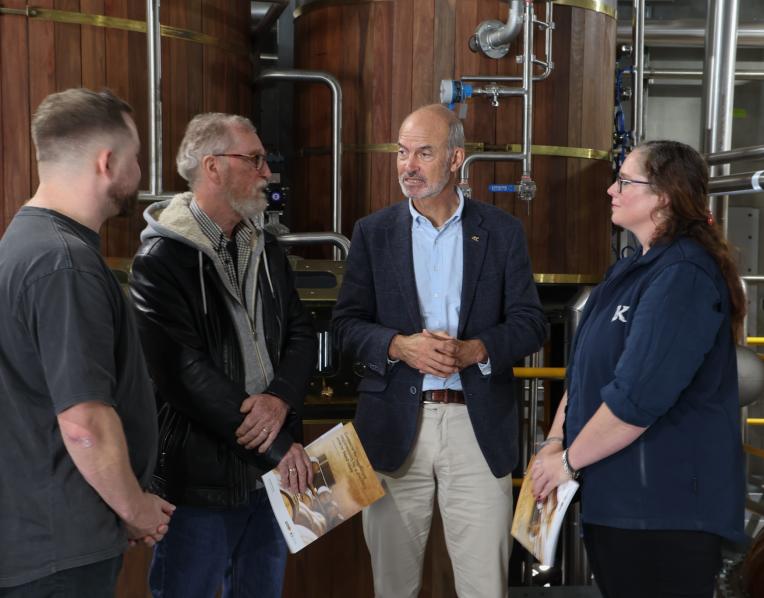 The launch of the guidlines for distilleries