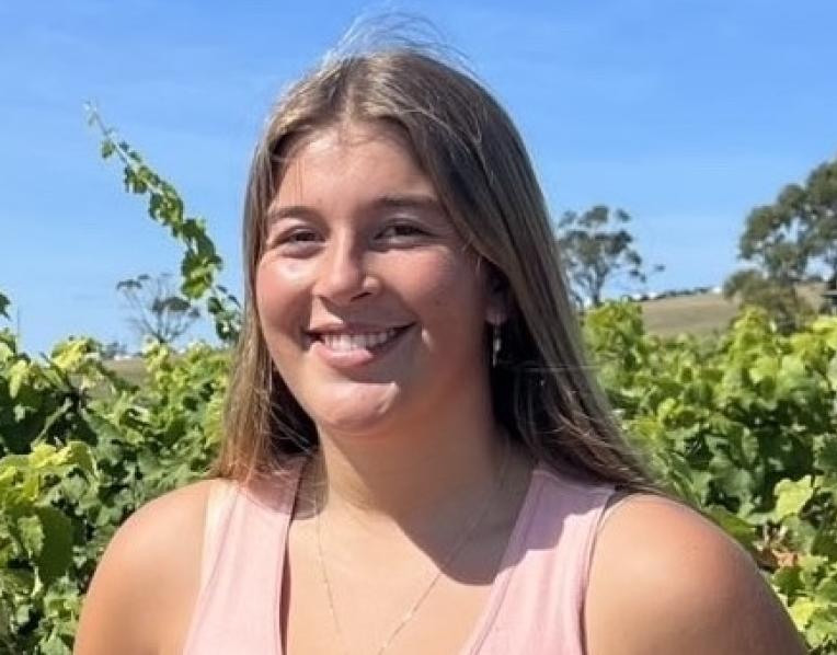 Bachelor of Agricultural Science student Erin Kingston.