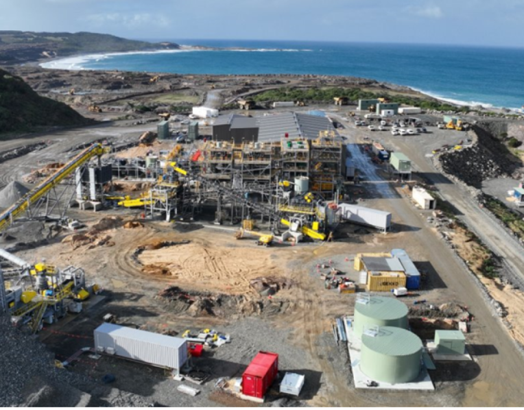 G6M Dolphin Tungsten Mine processing plant