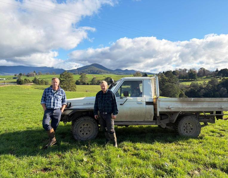 Geoff and Stan Cox from Northview Estate
