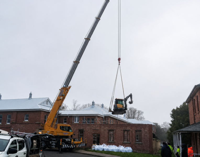 Construction at Willow Court
