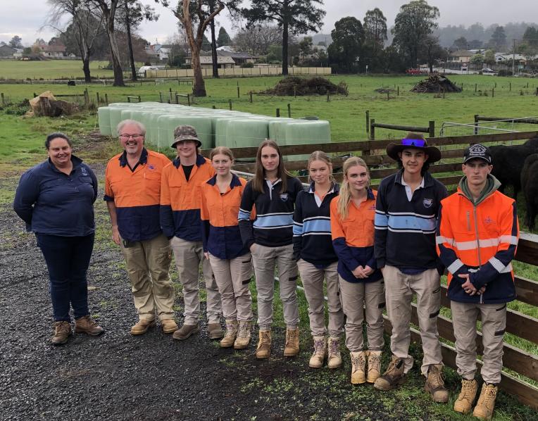 Kylie Rattray, Greg Finnigan, Billy Wright, Kallie Goss, Isabella Swain, Riley Evans, Candice Parkinson, Kai Calderon and Will Gangell 