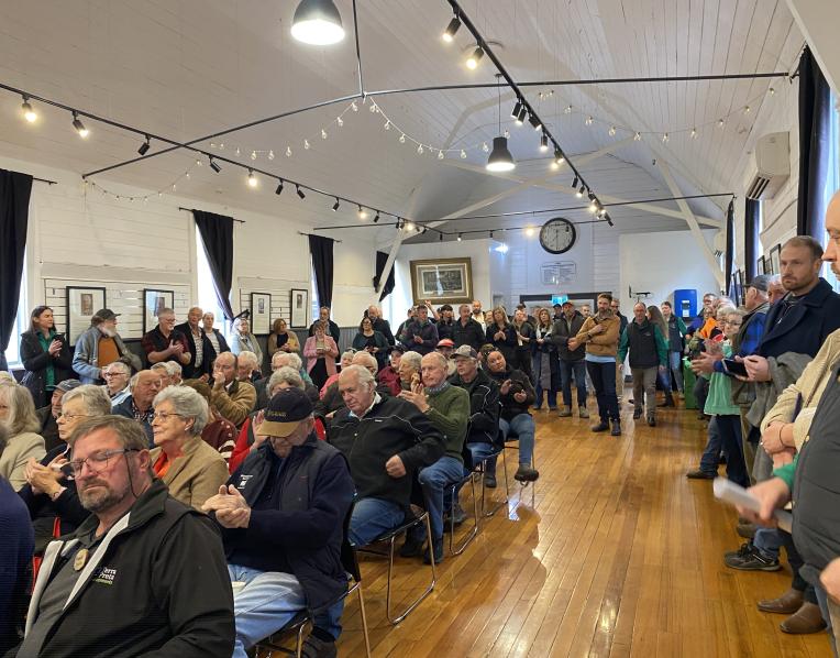 Rushy Lagoon public meeting