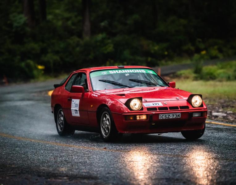 A Targa competitor from a previous year