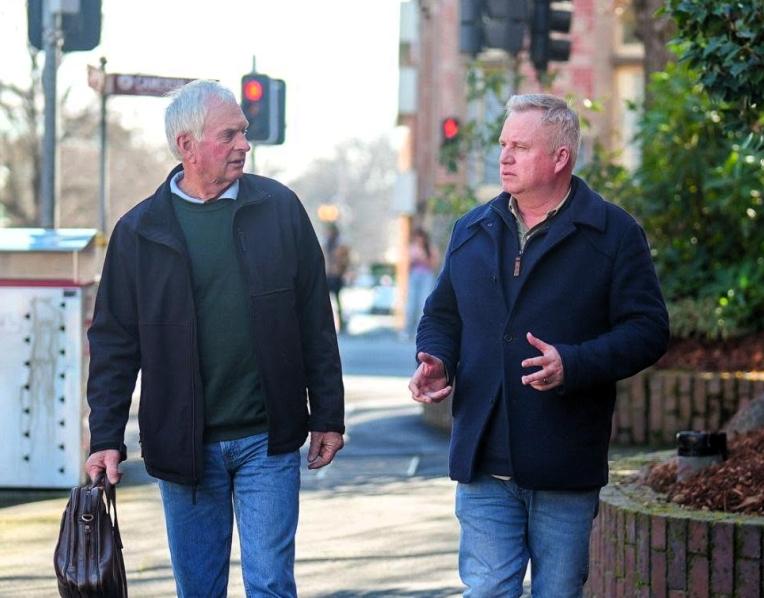 Linday White and Premier Jeremy Rockliff