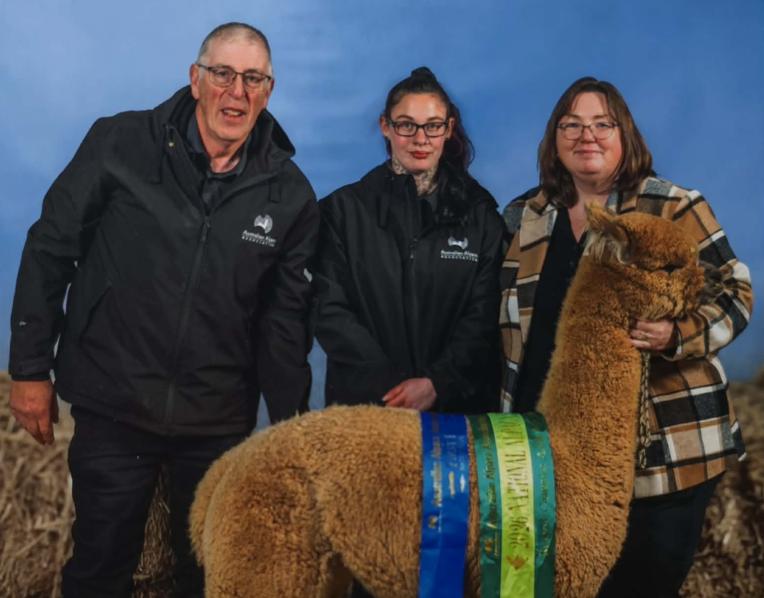Toffeemont Cranakan, which was the reserve champion adult male.