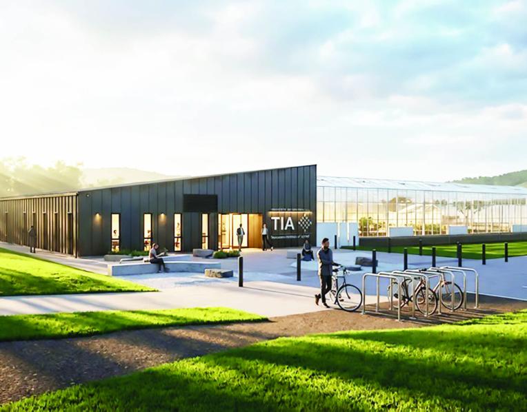 An artist impression of the TIA Grow Facility