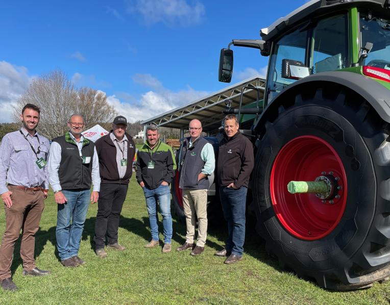 Jordon Reid, Tasmac, David Hillman, Fendt, Andrew Leighton, Tasmac, Stewart Claridge, Tasmac, Nathan Cox, Tasfarmers, Matthew Scott, Tasmac.