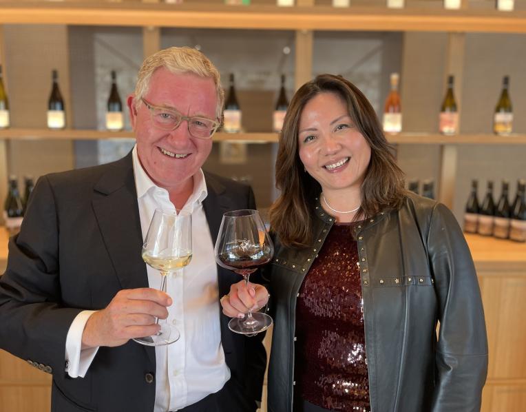 Owners Angus Davidson and Tracy Wong-Davidson