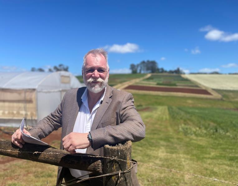Tasmanian Institute of Agriculture Director Mike Rose