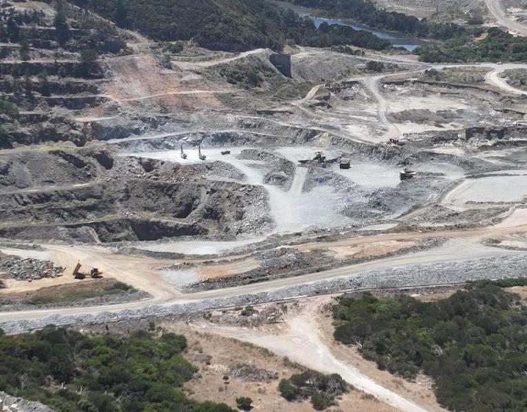King Island tungsten mine