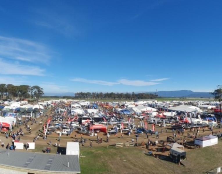 Agfest from the Scouts Tower