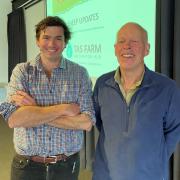 Dubbo vet Dr Tim Gole and Hobart vet Dr Bruce Jackson both presented at the Red Meat Updates conference.