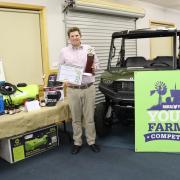 2025 Woolworths Tasmanian Young Farmer of the Year winner Andrew Marshall