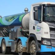 A Fonterra truck