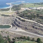 The Dolphin tungsten mine on King Island