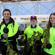2025 Let it Grow competition winners Tanner Thompson, Jessie Lee Honsch and Tahlia Balfour from Wynyard High School