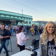 Chrisi Lamb at Mathinna