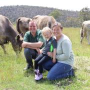 Shaun Lovell and Kaitlyn Wilton with their four-year-old daughter Darci