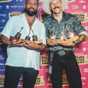 Wolfe Brothers with Golden Guitars