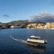 electric hydrofoil Catamaran