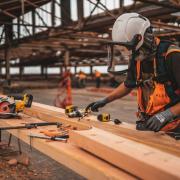 A construction worker