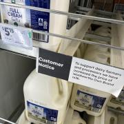 Message in Woolworths
